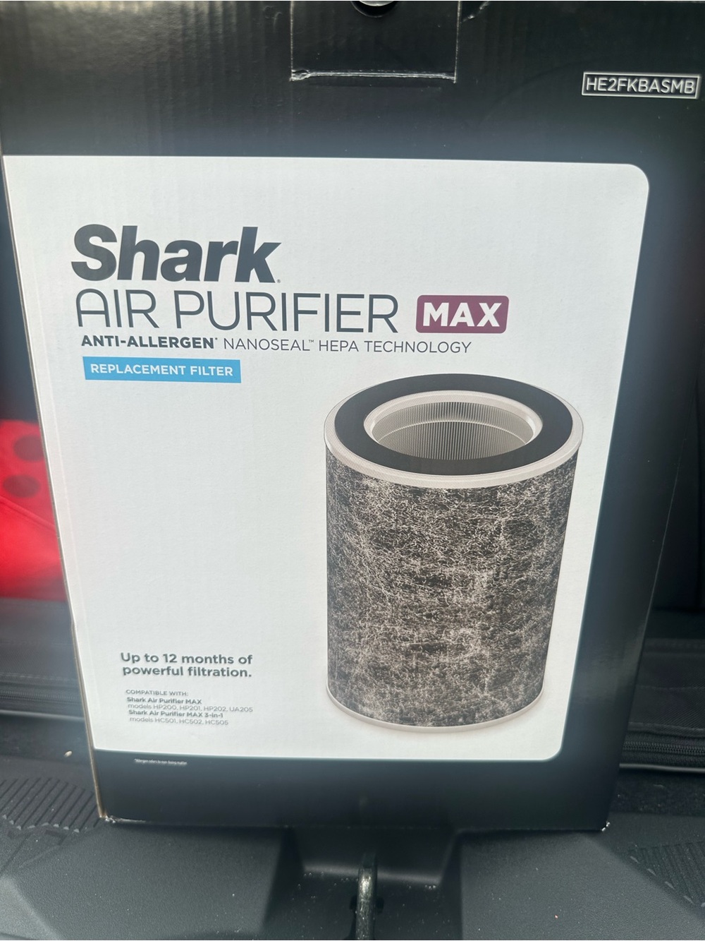 Shark Air Purifier Max Replacement Filter - Black/Grey